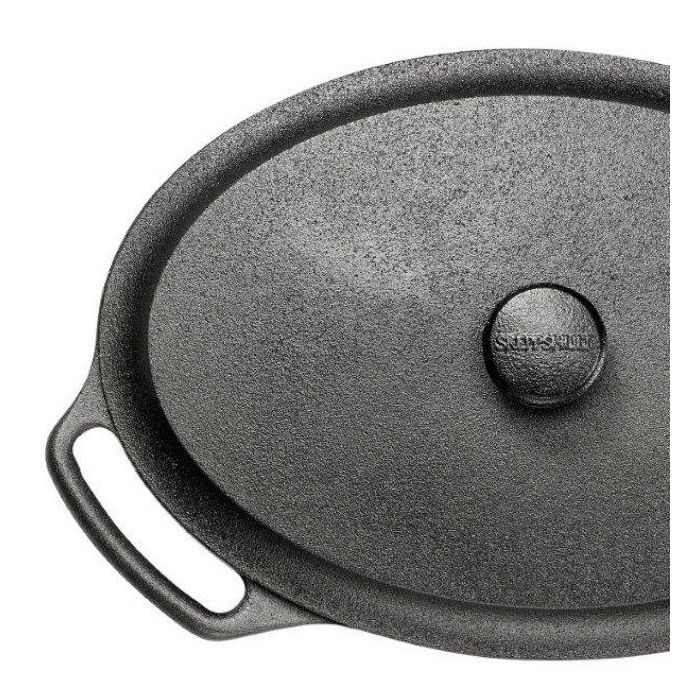 Cocotte en fonte ovale 2 litres