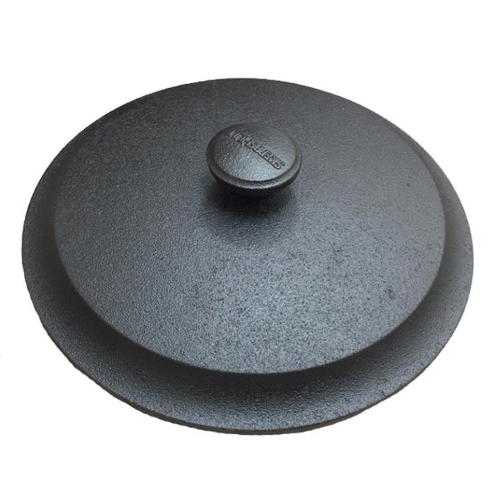 Poêle sauteuse fonte Ø 28 cm Pg hêtre + couvercle fonte