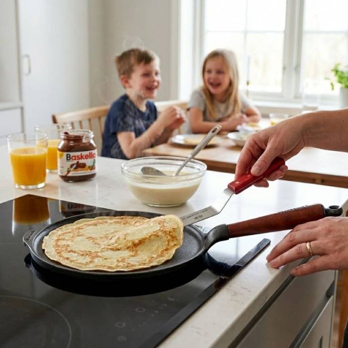 Spatule fine Inox coudée