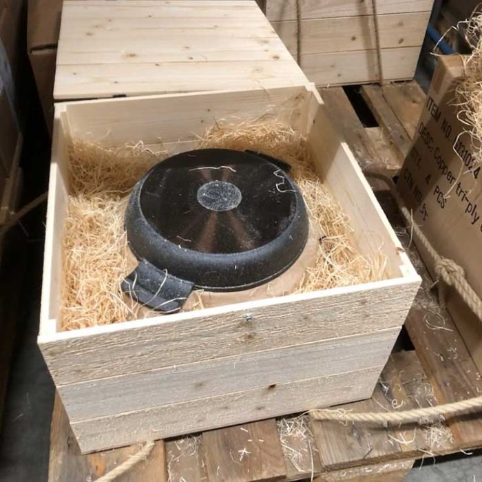 cocotte en fonte Grystapel 3 litres + couvercle / plat en fonte