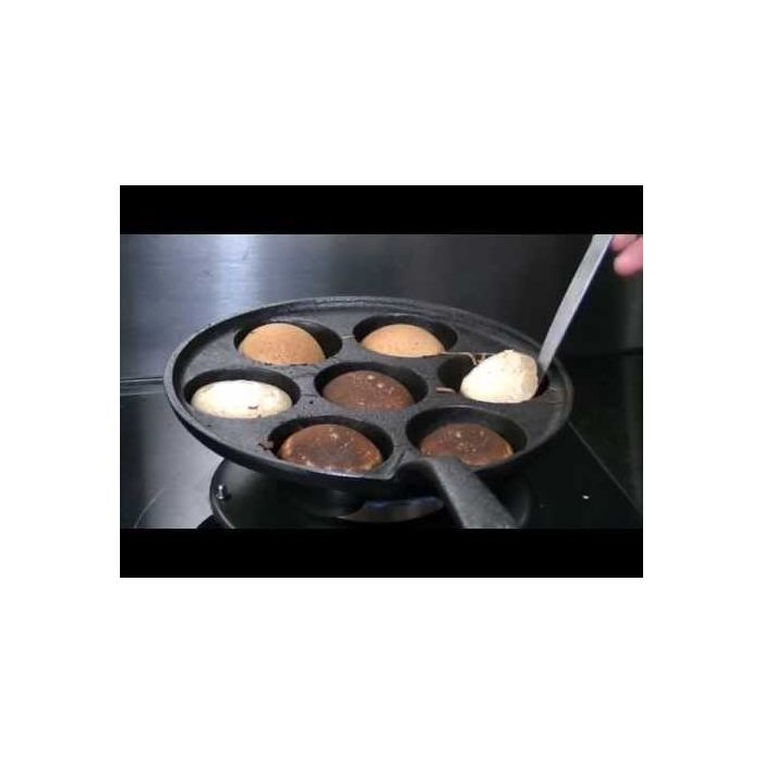 Poêle muffin - 7 empreintes + manchon cuir