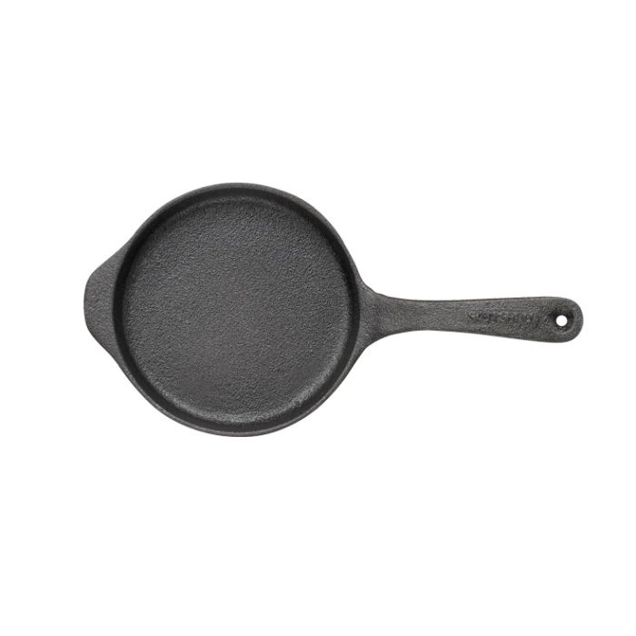 Mini poêle blinis en fonte Skeppshult + Brosse de nettoyage
