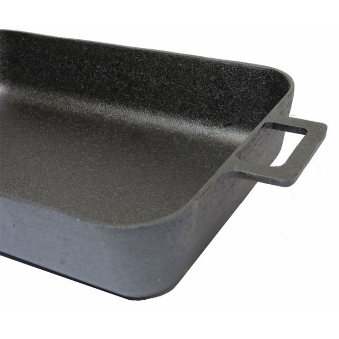  Plat à four rectangulaire en fonte