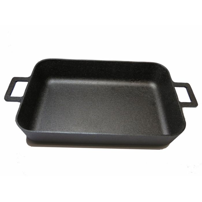  Plat à four rectangulaire en fonte