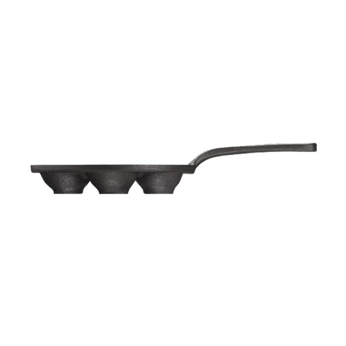 Poêle muffin - 7 empreintes + manchon cuir