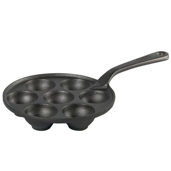 Poêle muffin - 7 empreintes + manchon cuir