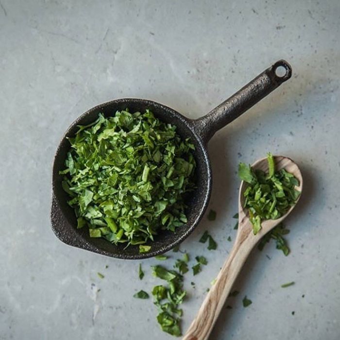 Poêlon en fonte (Lot de 4) - pour présentation herbes ou épices