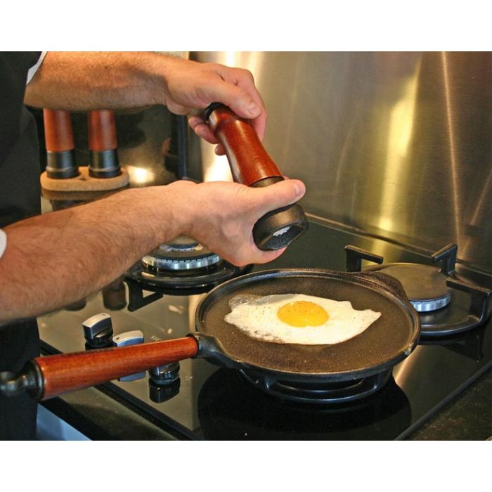 Poele crêpe poignée en noyer