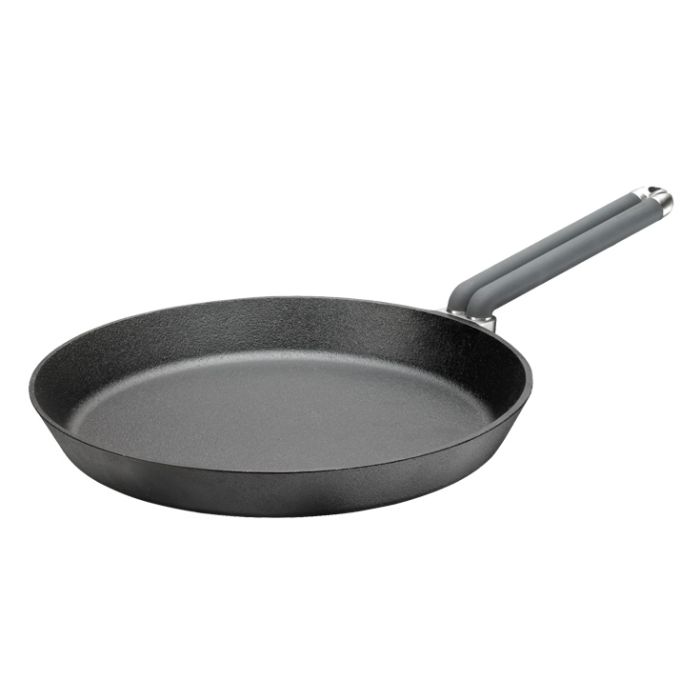 Poele fonte manche orientable