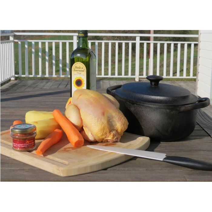 Cocotte fonte ovale 6 litres