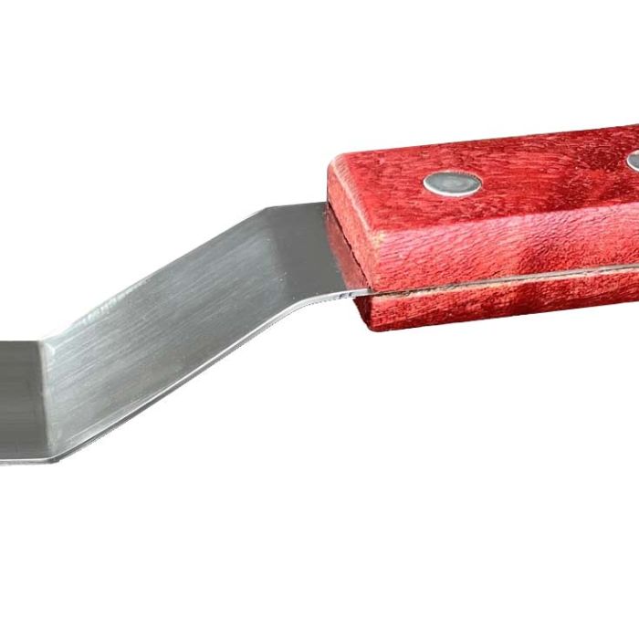 Spatule fine Inox coudée