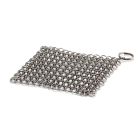 Petite cotte de mailles pour nettoyer poêle fonte