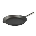 poele a frire en fonte 28cm skeppshult manche inox