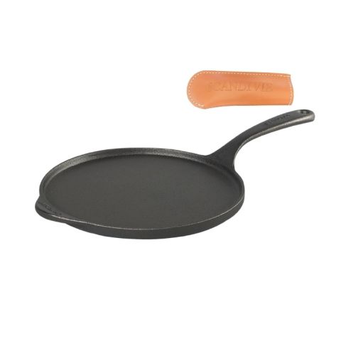 Poêle en fonte spéciale crêpe et galette