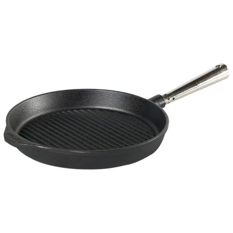 Poêle spéciale grill en fonte 28 cm