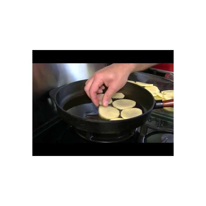 Riess 28cm Black Enamel Sauté Pan With Glass Lid - For All Stovetops Including Induction